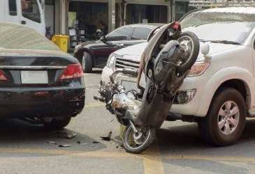 Minor Injuries from a Motorcycle Accident