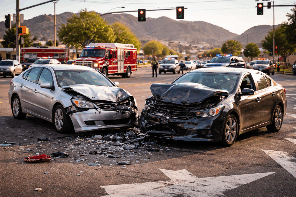 How El Paso Drivers Can Prove Fault After a Major Intersection Crash