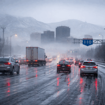 Why Winter Mornings Make El Paso’s I-10 Especially Dangerous