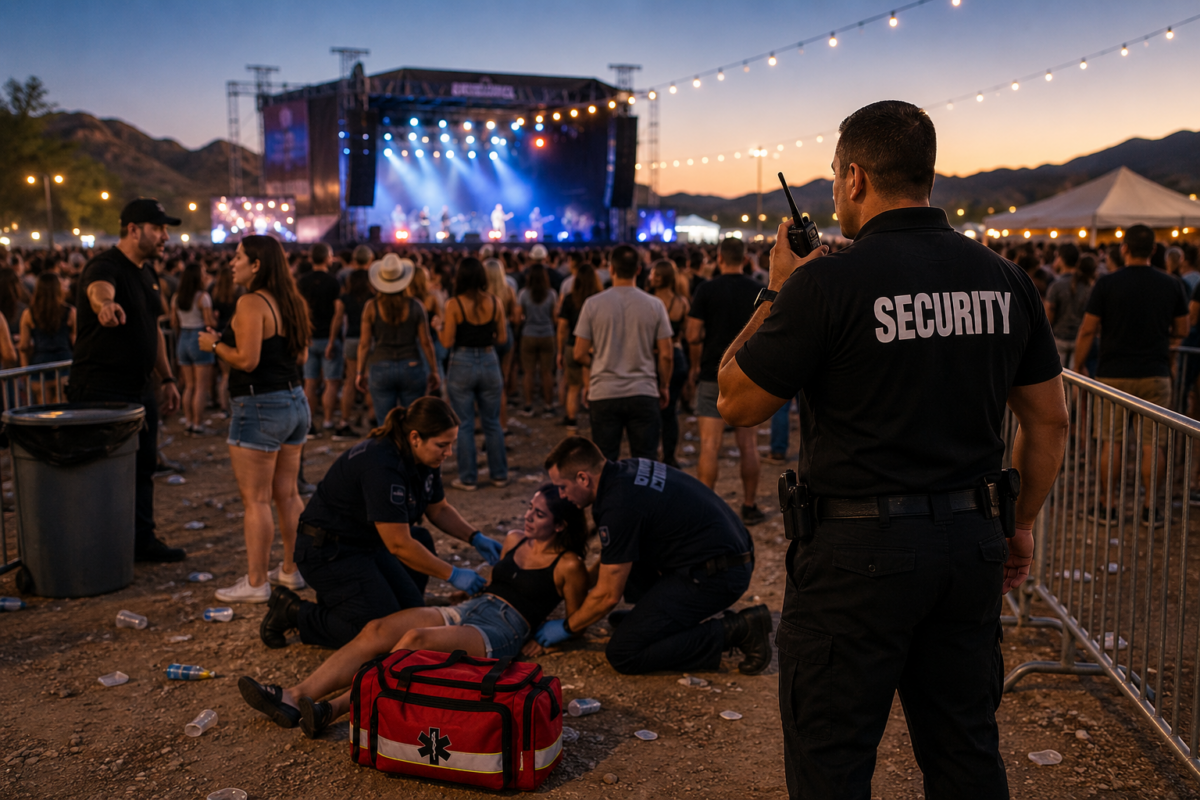 Summer Concert and Festival Injuries in El Paso: When Negligent Security Leads to Legal Claims