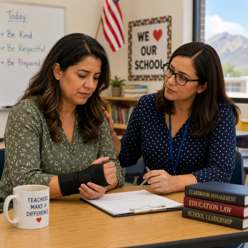 Can Texas Teachers Sue After a School Injury?